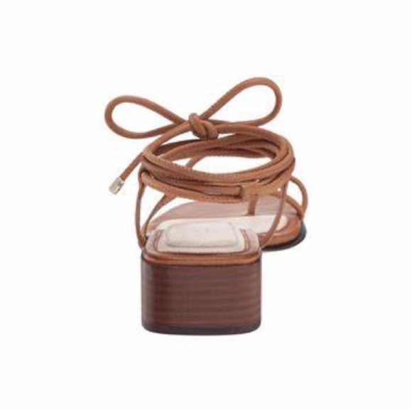 Rag & Bone Cindy Ankle Tie Sandal in Tan - Picture 4 of 14